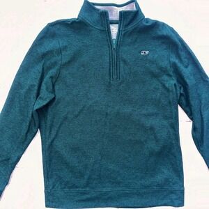 NWOT Men’s Large Vineyard Vines Classic 1/4 Zip Pullover Shirt